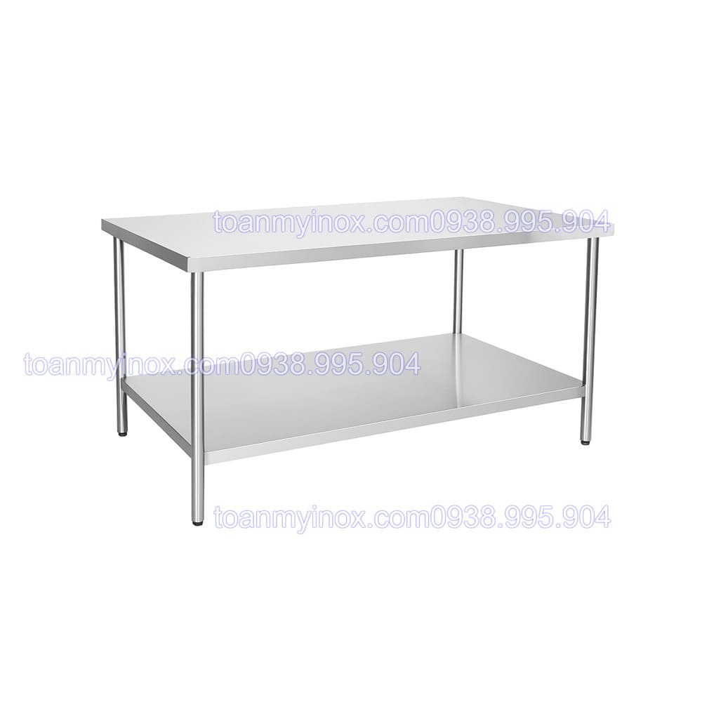 Bàn inox 2 tầng (2)