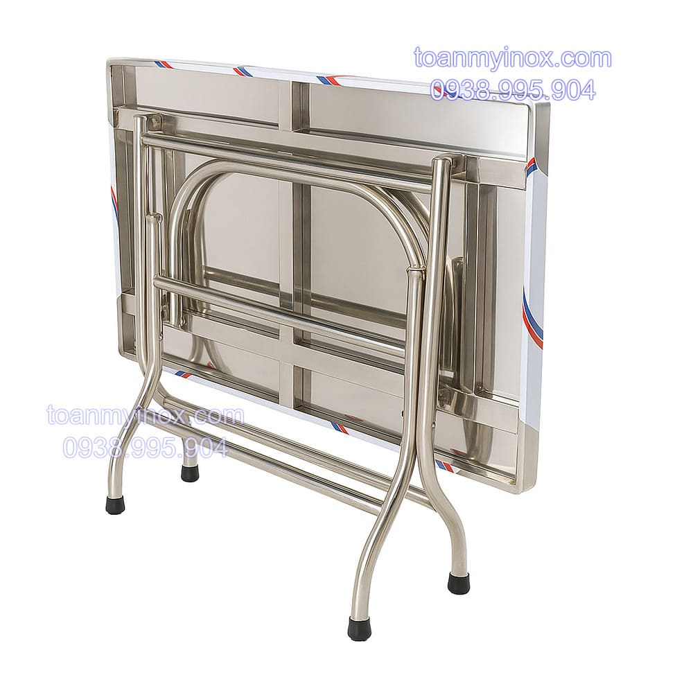 Bàn inox chữ nhật 0,6x1m cao cấp (2)