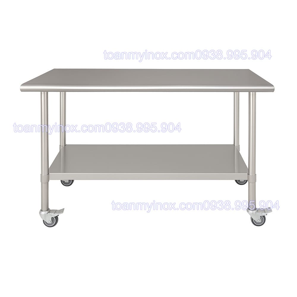 Bàn inox có bánh xe (4)