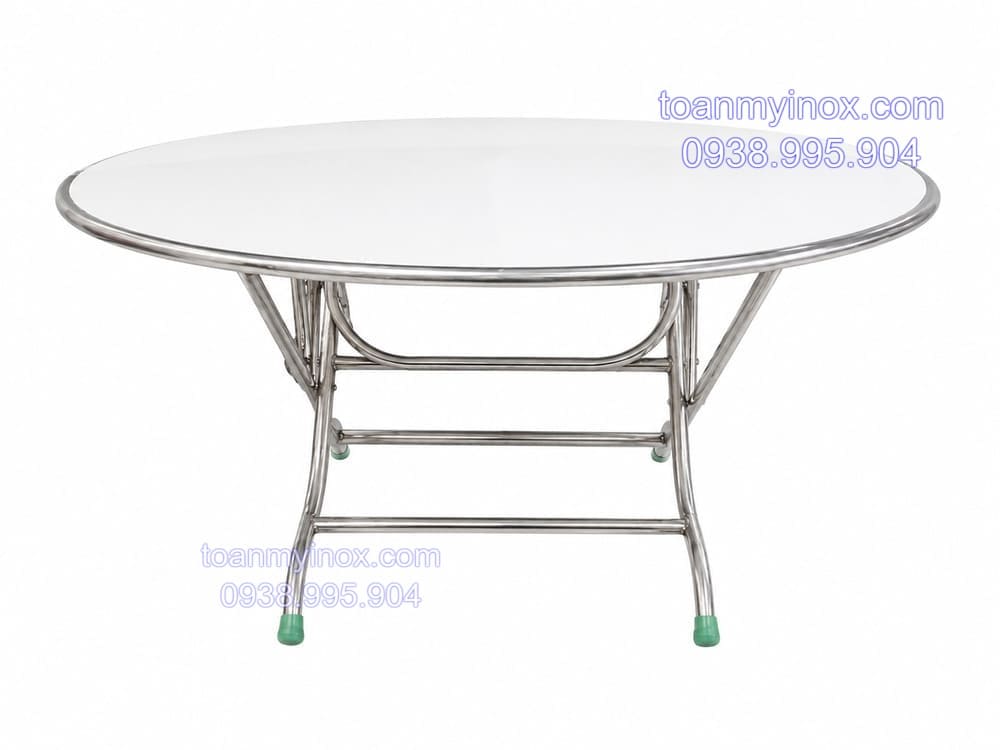 Bàn inox tròn 1m4 giá rẻ (3)