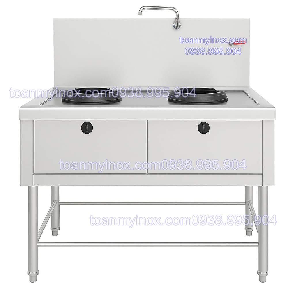 bếp á công nghiệp 2 họng (2)