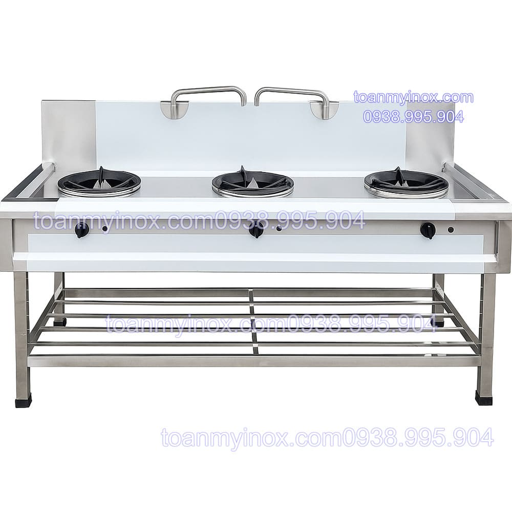 bếp á công nghiệp 3 họng