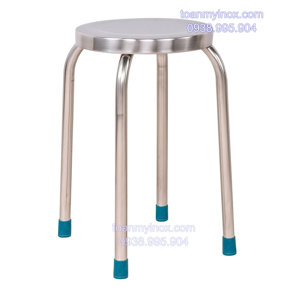 ghế đẩu inox 304