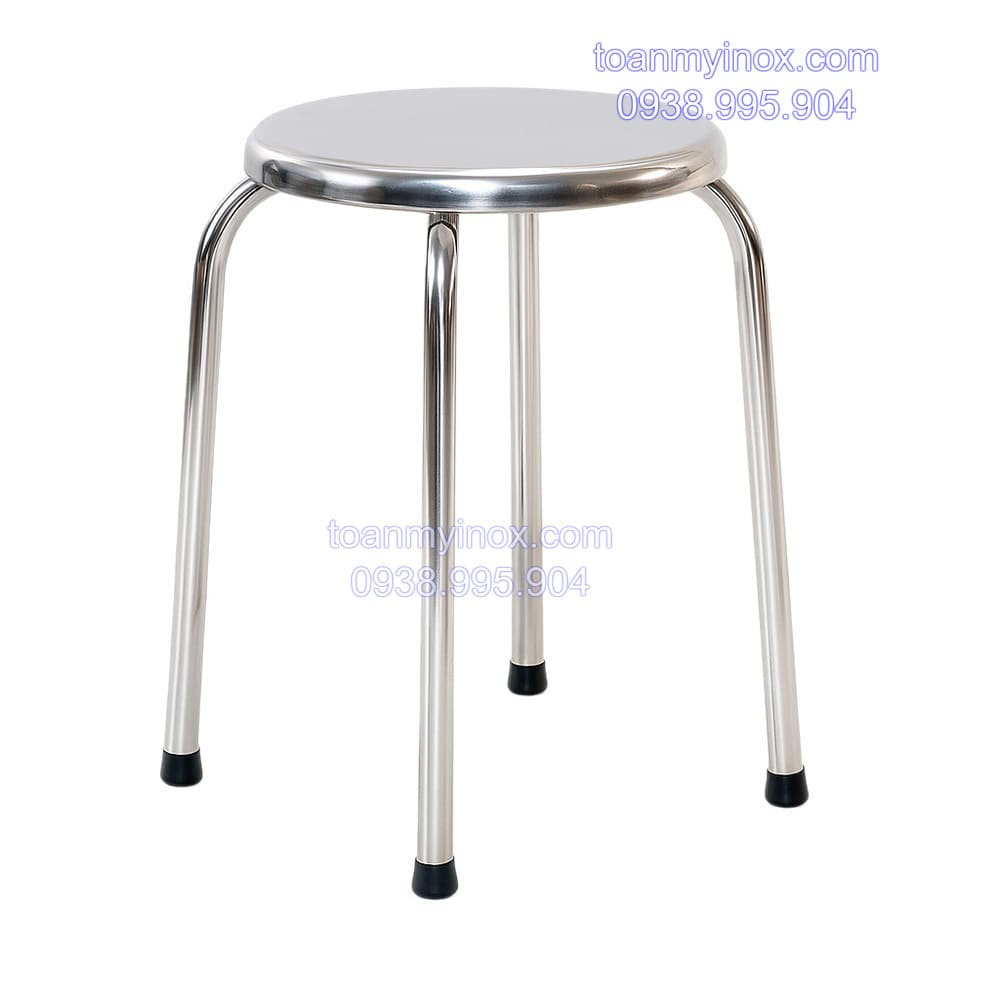 ghế đẩu inox