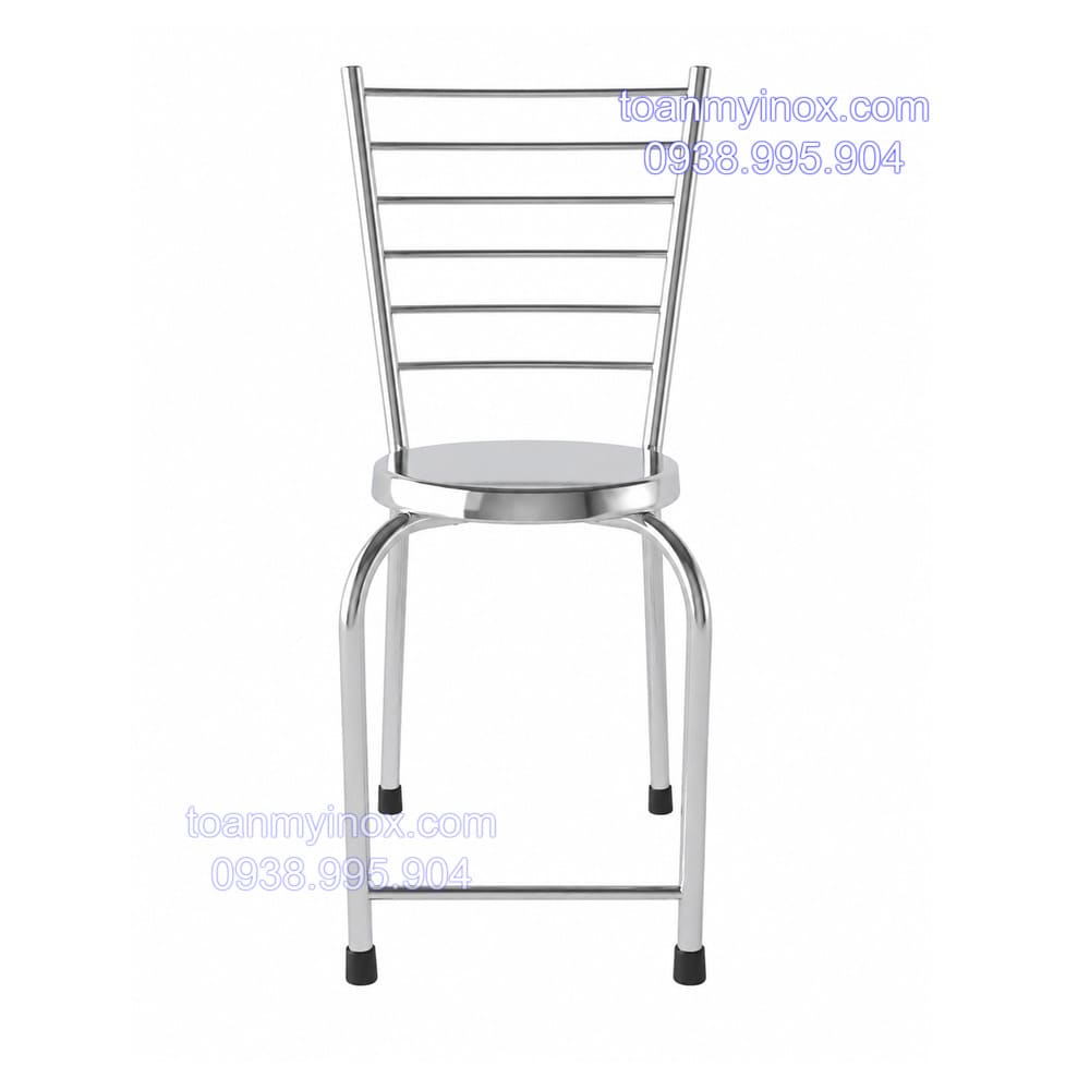 ghế inox 6 song cố định