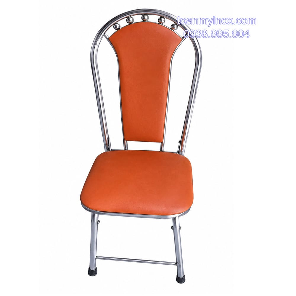 Ghế nhà hàng inox 6 bi (3)