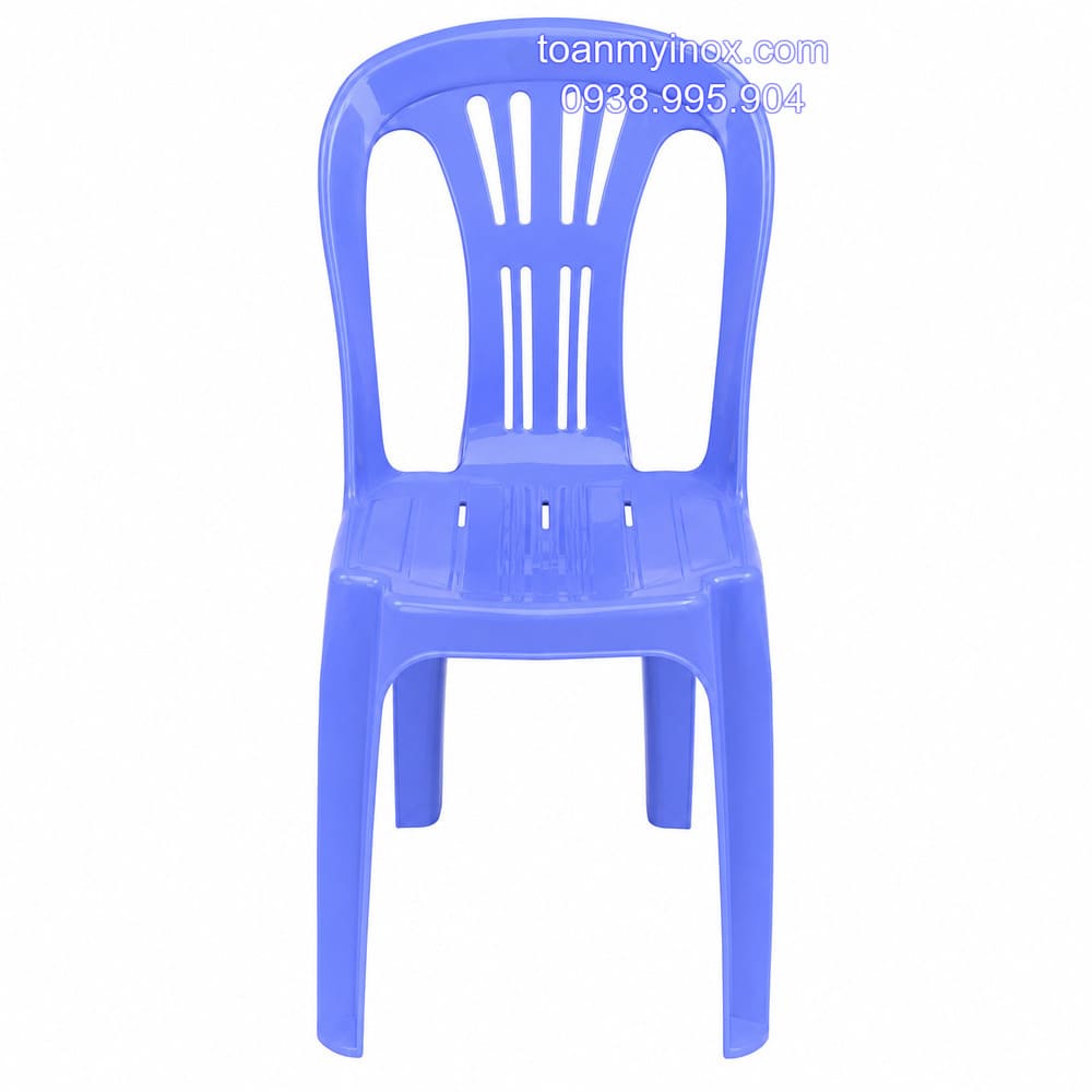 Ghế nhựa có tựa lưng lớn