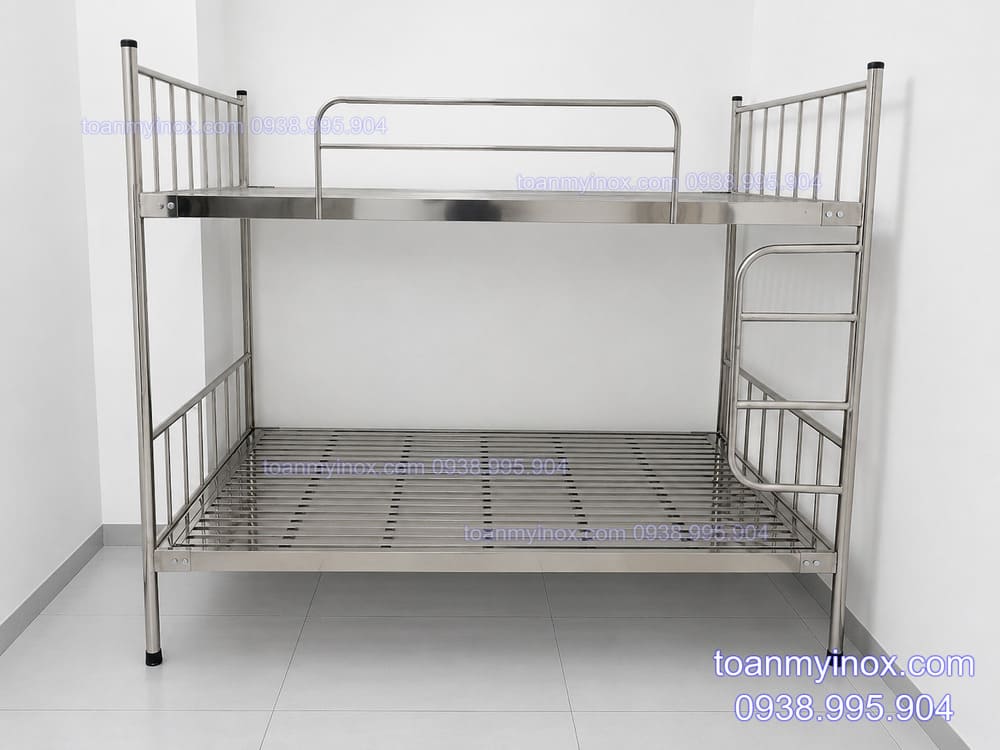 giường tầng inox 304