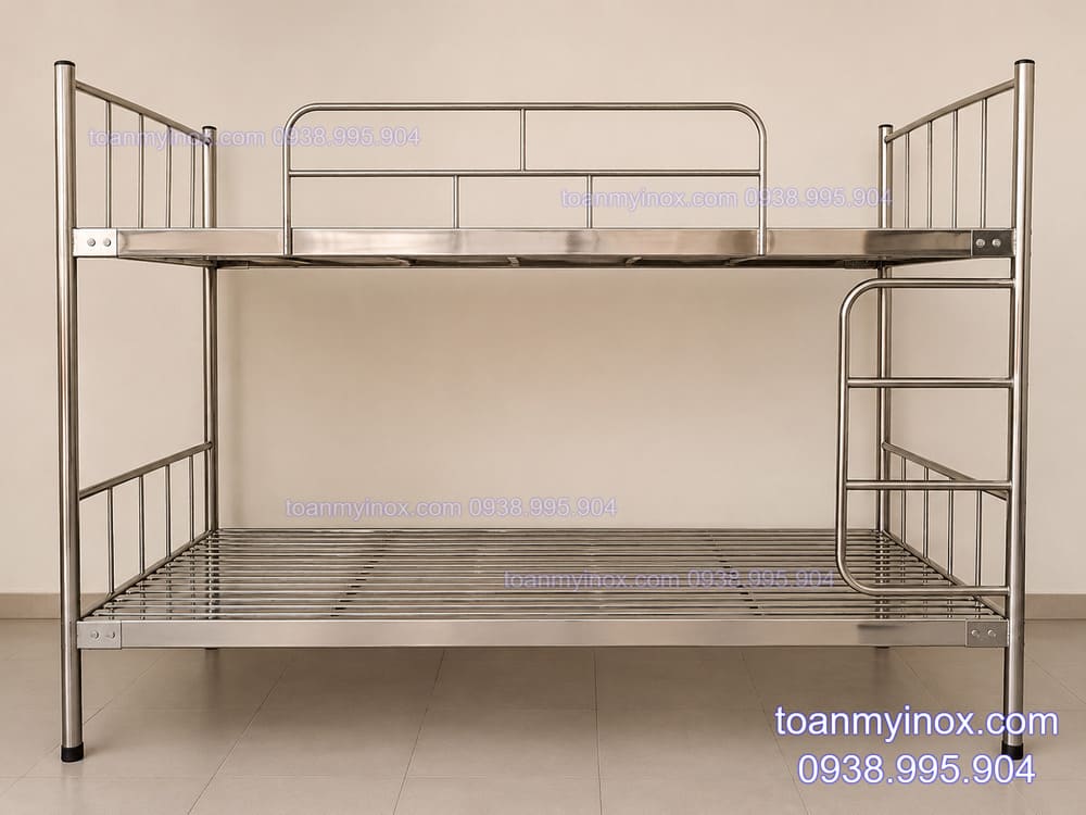 giường tầng inox