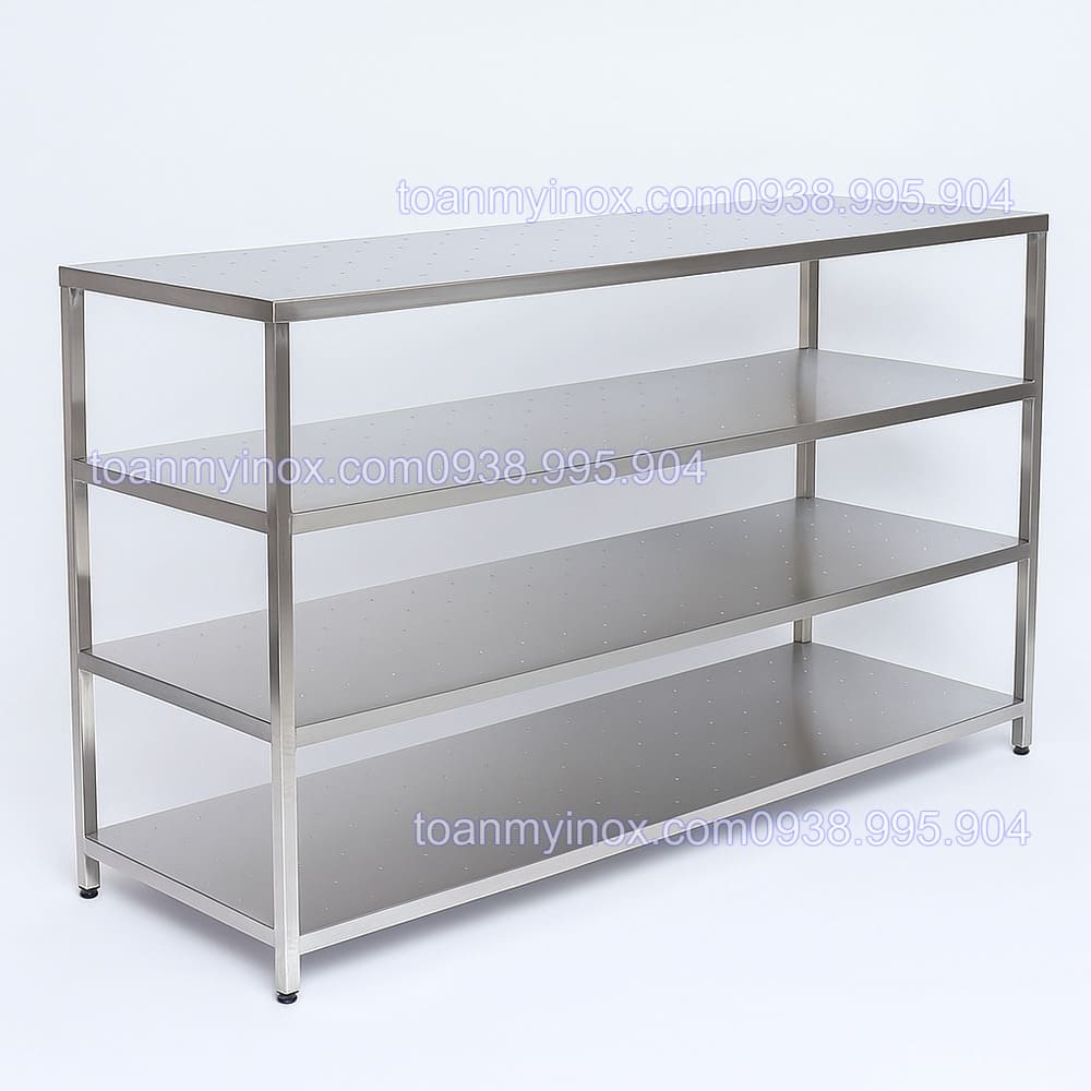 Kệ inox 4 tầng (2)