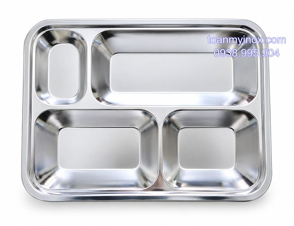 Khay cơm inox 4 ngăn (3)