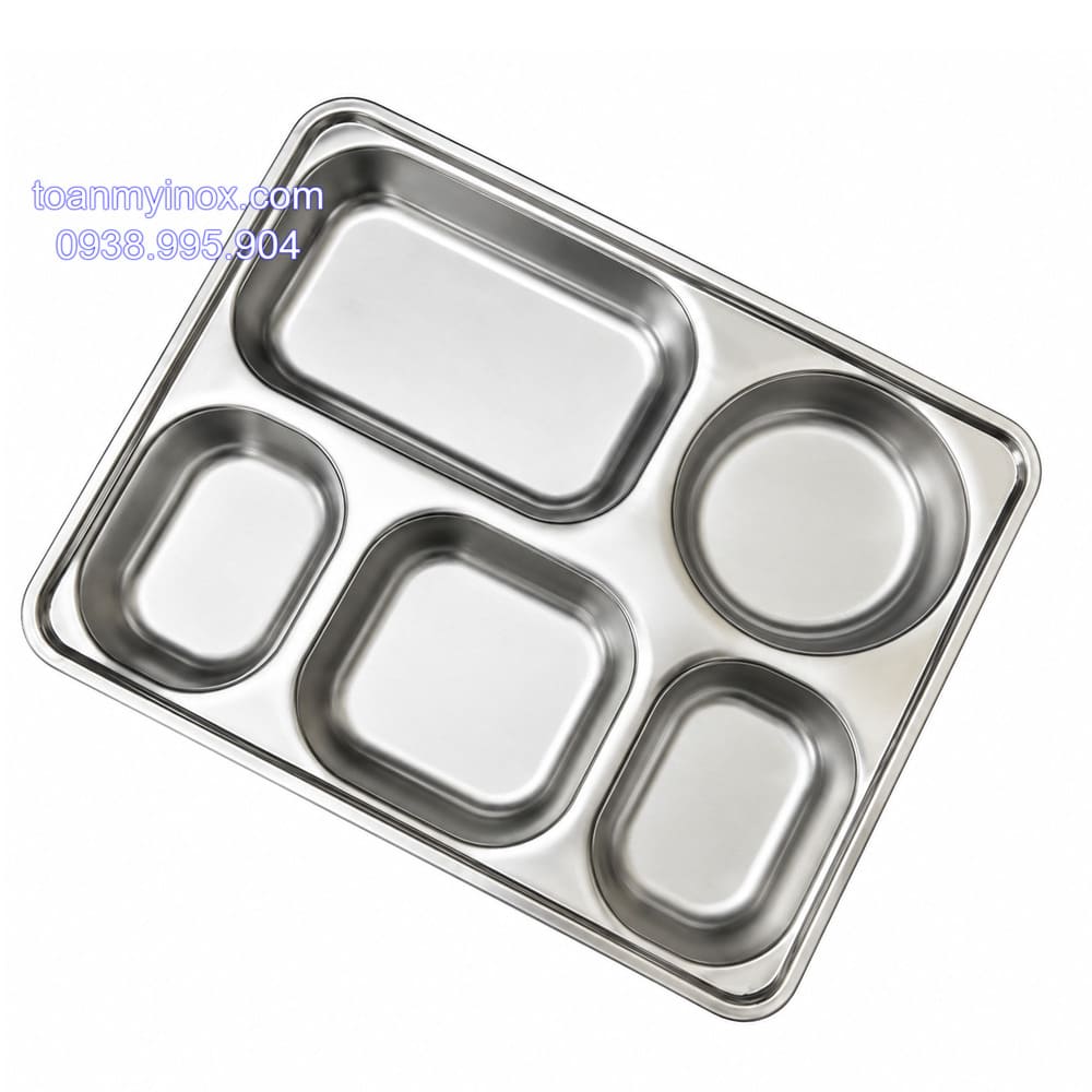 Khay cơm inox 5 ngăn sâu (4)