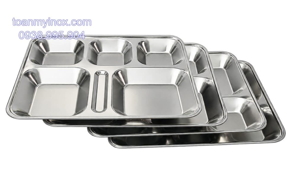 Khay cơm inox 6 ngăn (3)